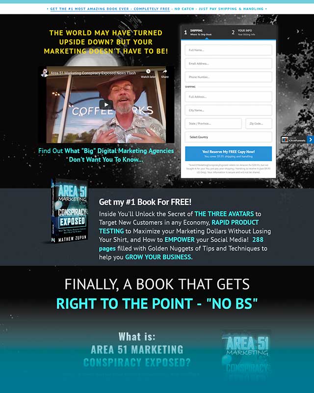 Area 51 Marketing Conspiracy Exposed Website image